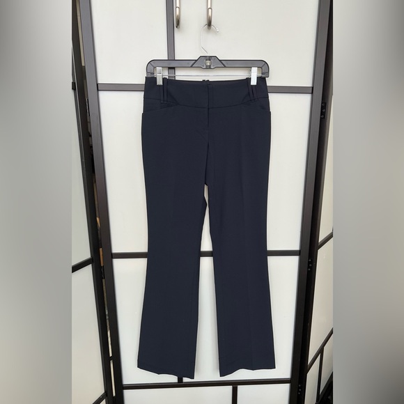 The Limited 2014 Cassidy Fit Boot Cut Navy Pants 0 XS Low Rise - Picture 2 of 11
